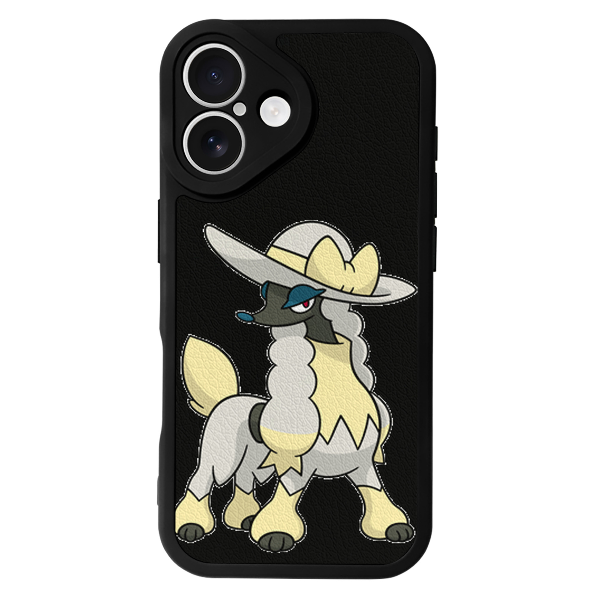 （画像用） ポケットモンスター Pokémon 【iPhone 16シリーズ対応】シリコンスマホケース（レザー調） 材質：シリコン